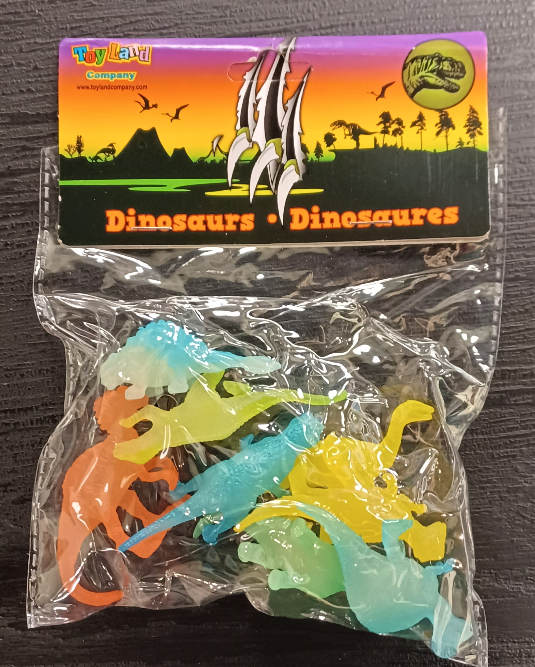 2” Glow in the Dark Dinosaurs (9672) Canadian Fossil Discovery Centre