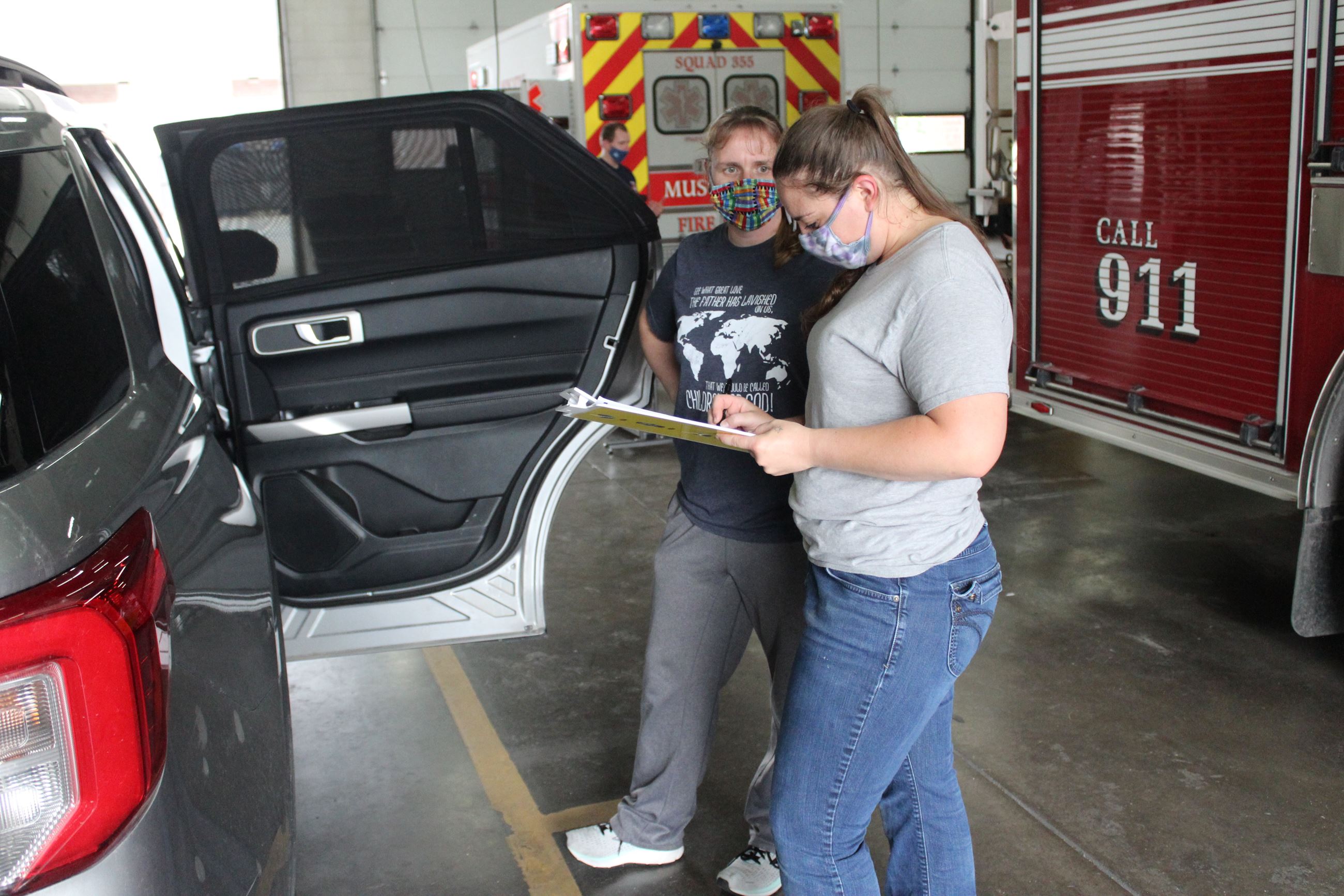 Fire Department has car seat technicians available Discover Muscatine