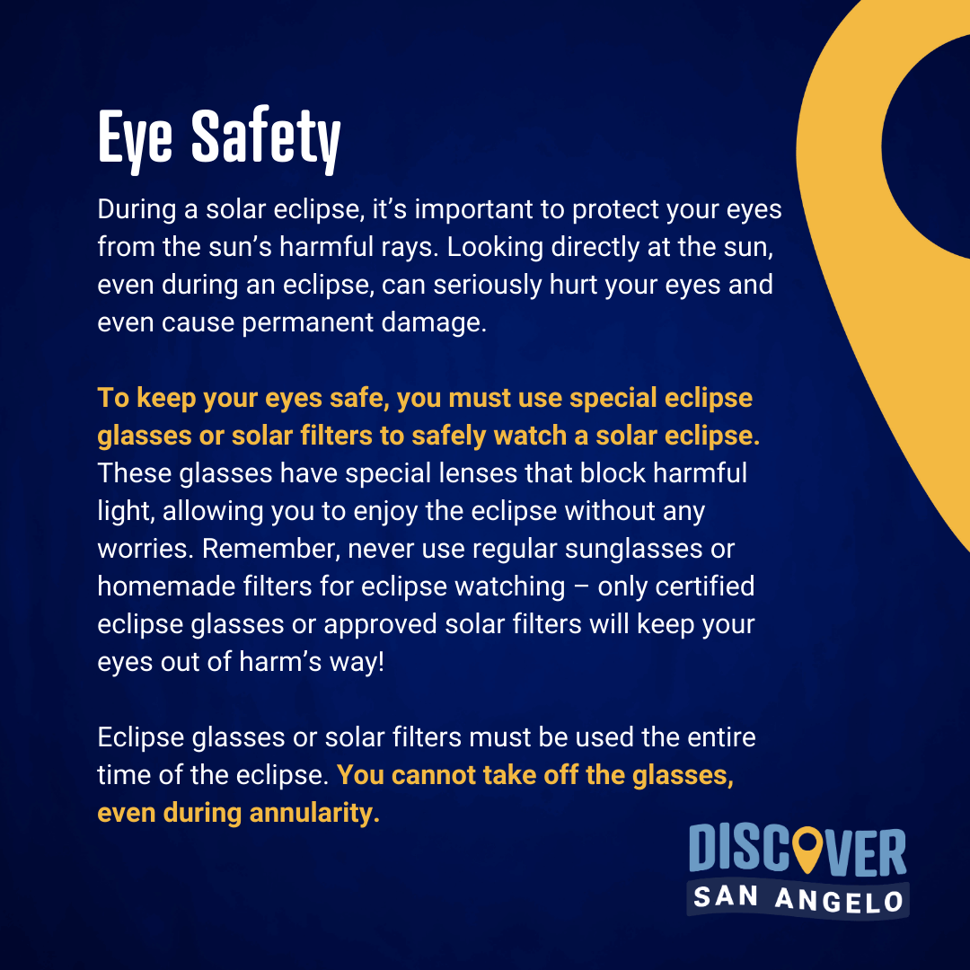 Annular Solar Eclipse 2023 Discover San Angelo
