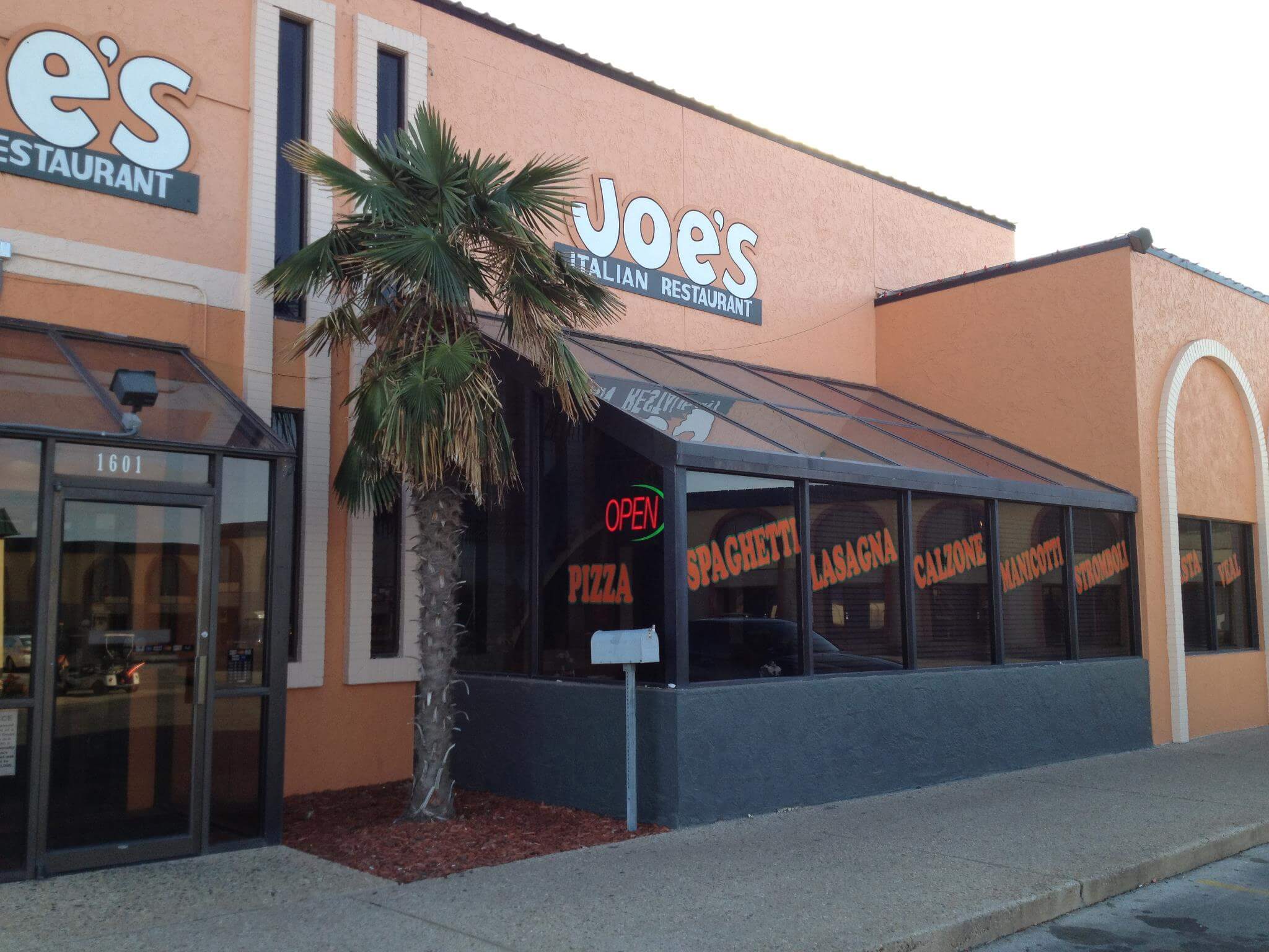 Joe’s Italian Restaurant Discover San Angelo