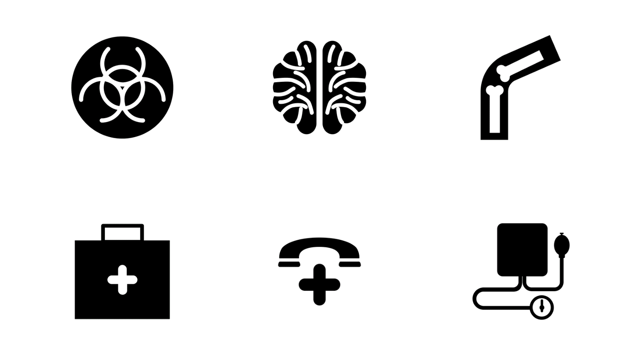 Medical Animated GIF Icon Pack 2 Discover Template