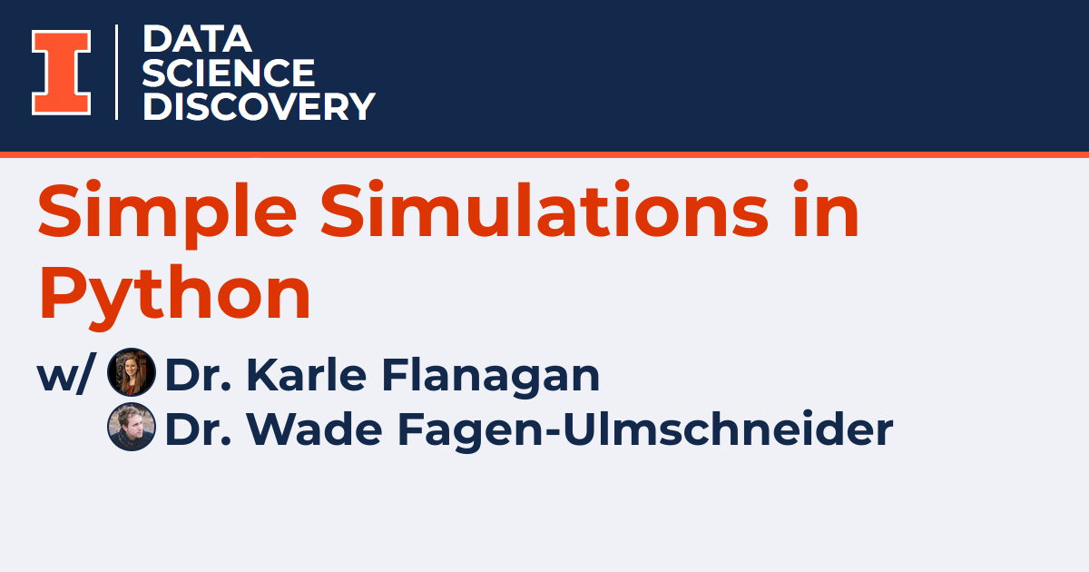 Simple Simulations in Python Data Science Discovery