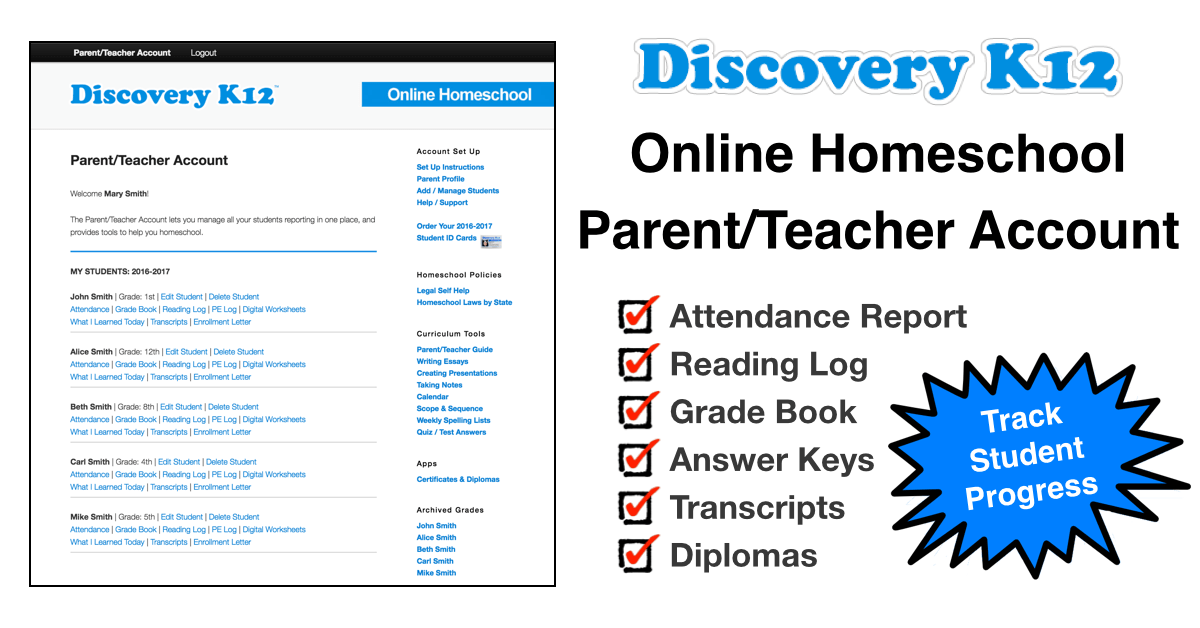 Discovery K12 Online Homeschool DK12