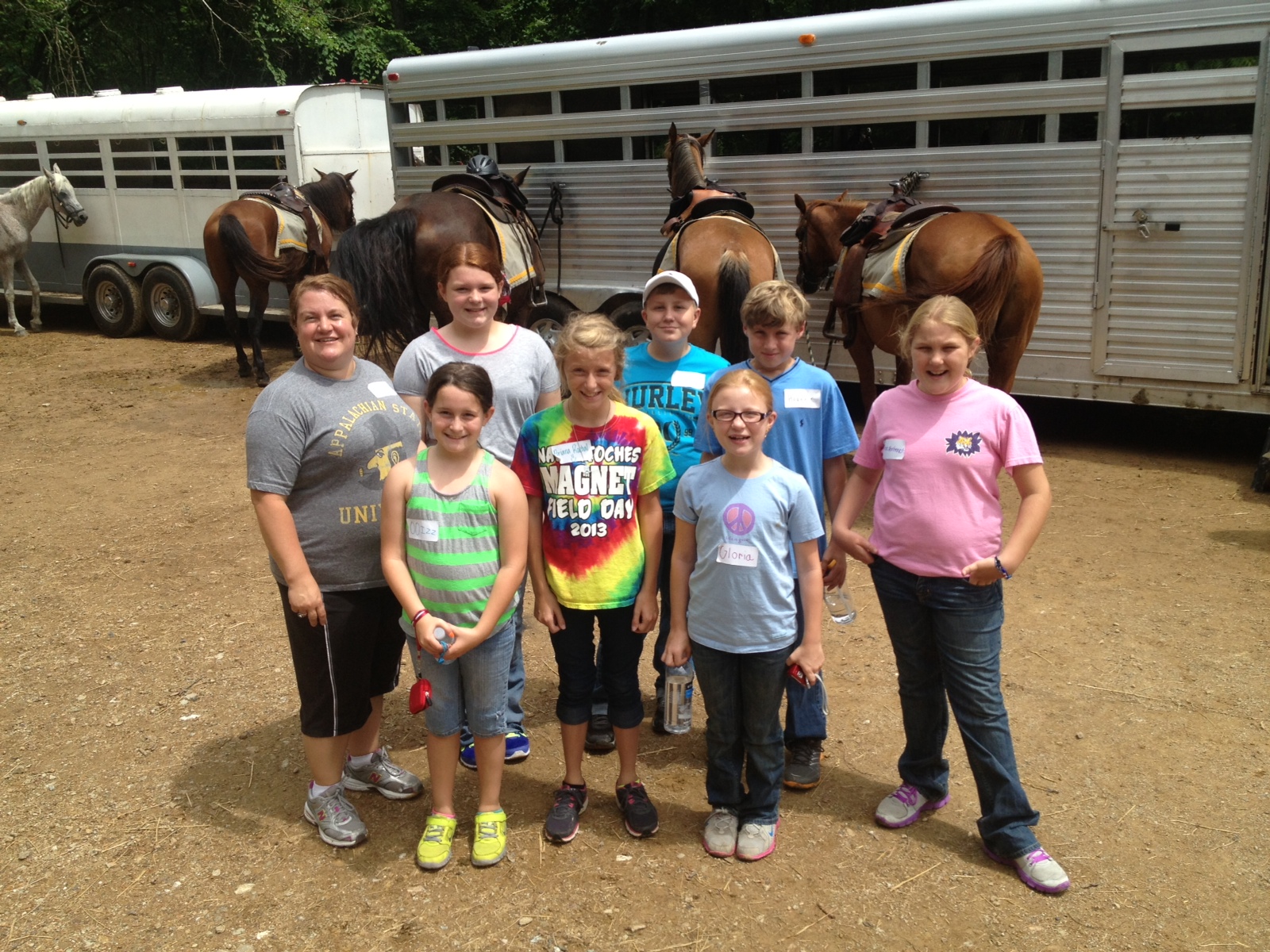 Riding horses in Gettysburg! Discovery Trips