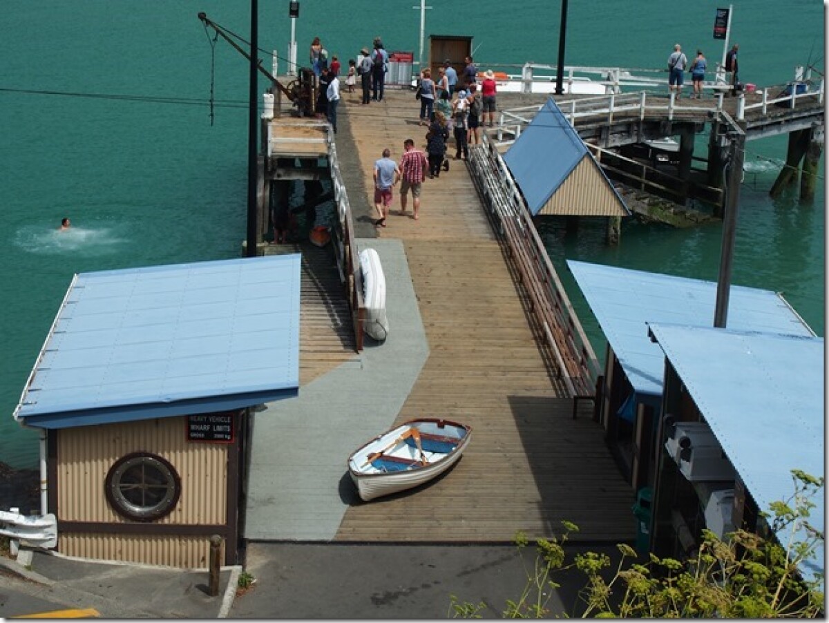 Diamond Harbour wharf discoverywall.nz