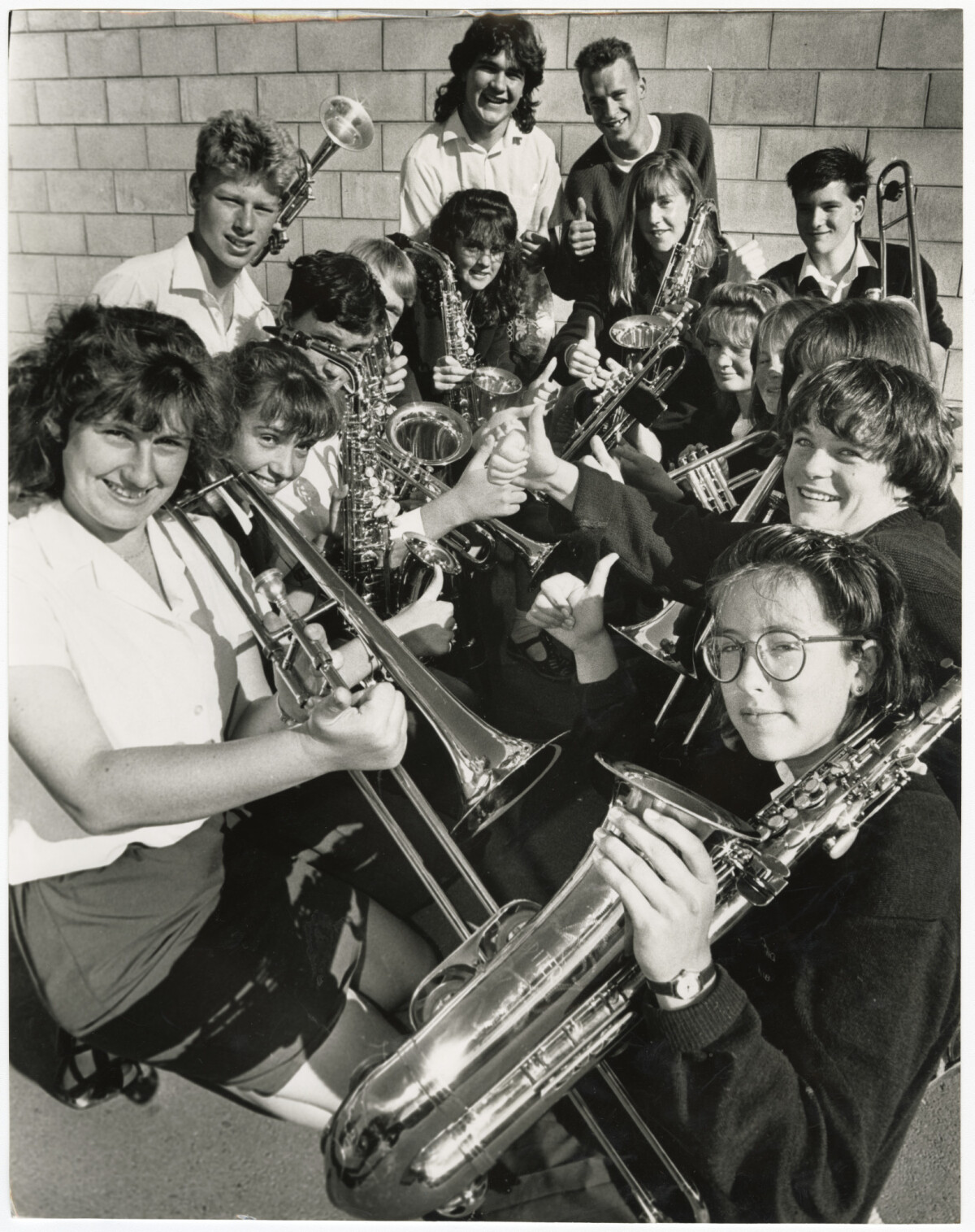 Cashmere High School Jazz band discoverywall.nz