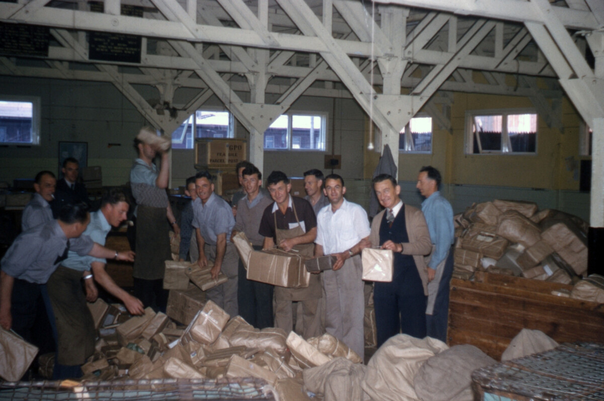 Mail Sorting at Christchurch discoverywall.nz