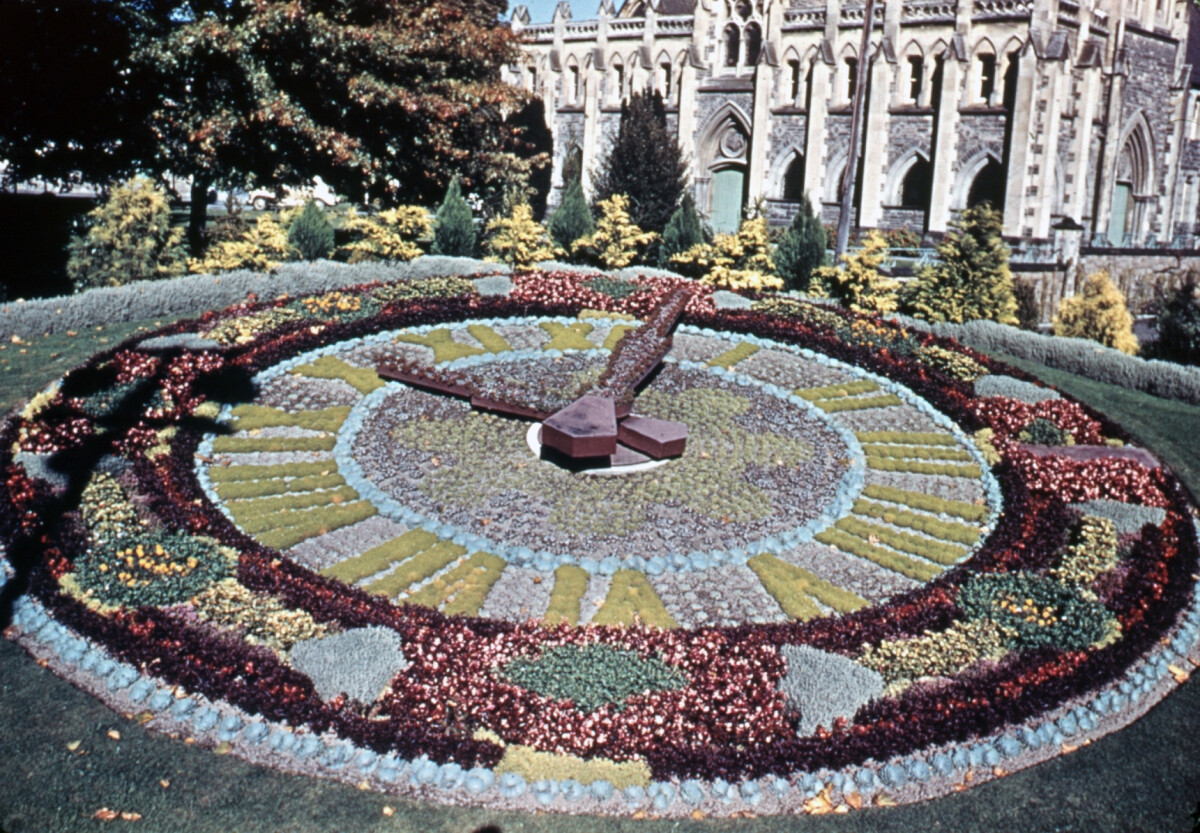 Floral Clock, Victoria Square discoverywall.nz