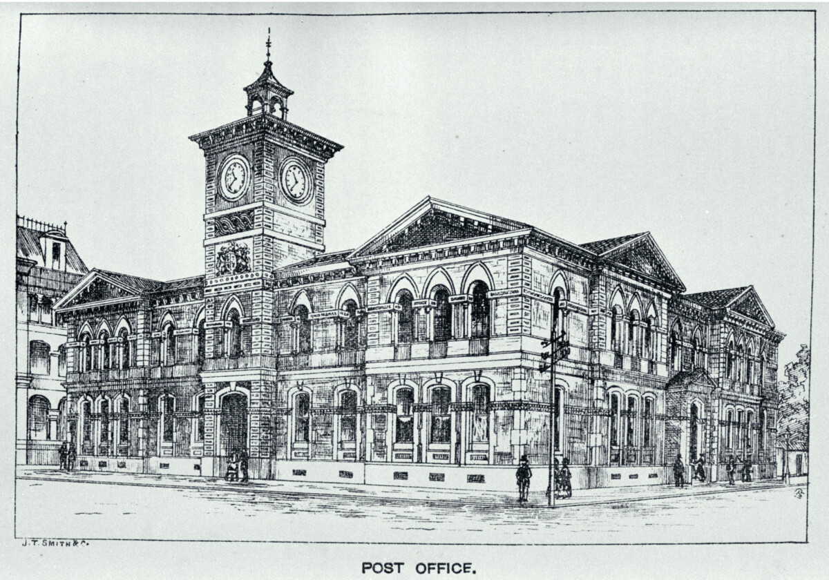 The Post Office, Cathedral Square, Christchurch discoverywall.nz