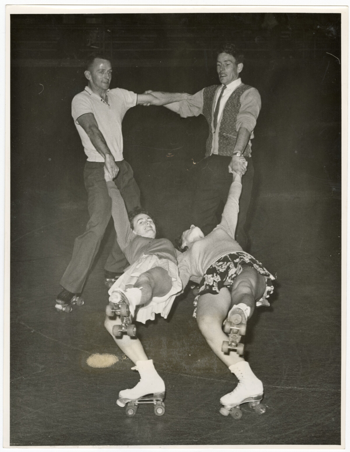 Roller Skating champions practising discoverywall.nz