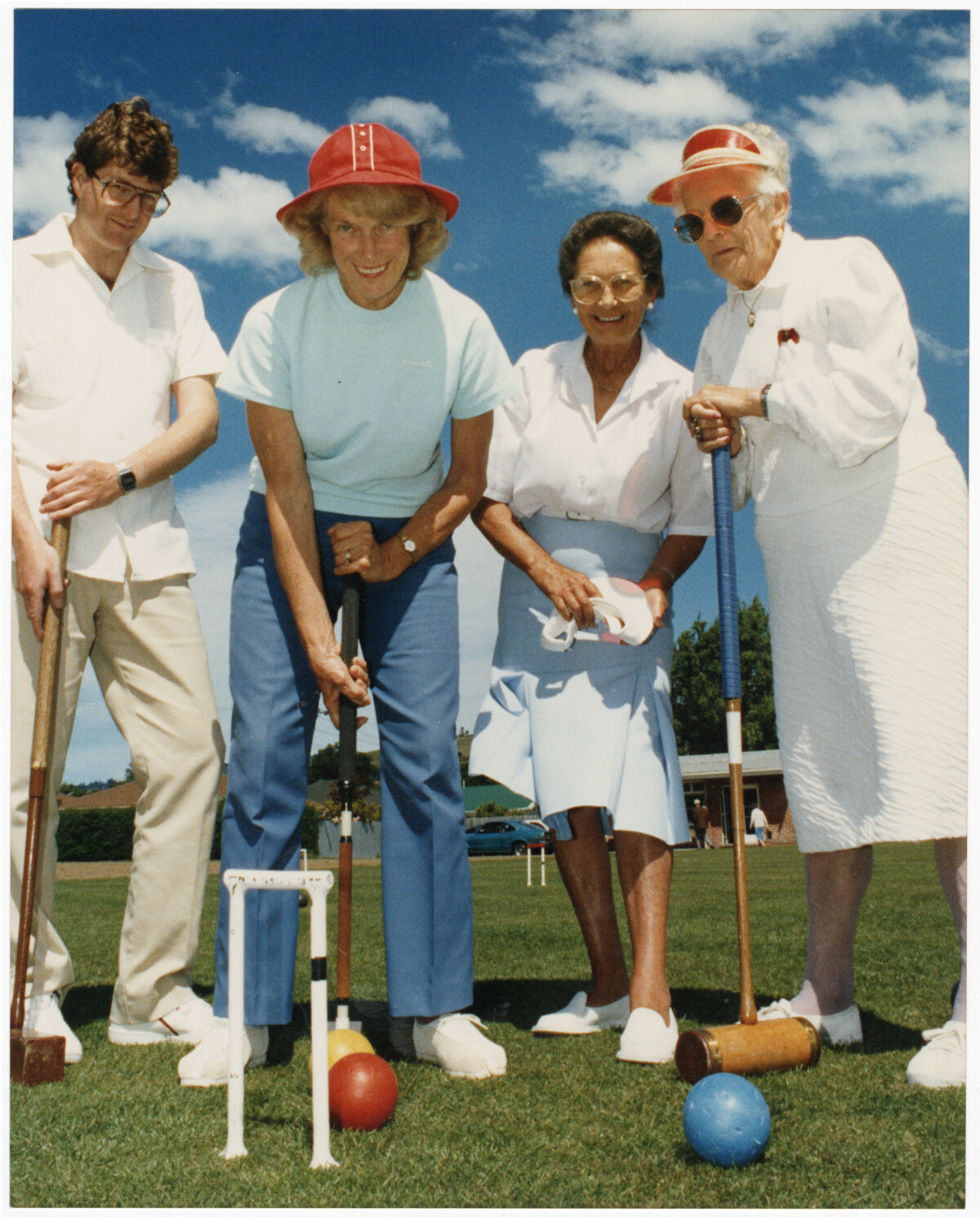 Members of the St Martins Croquet Club discoverywall.nz