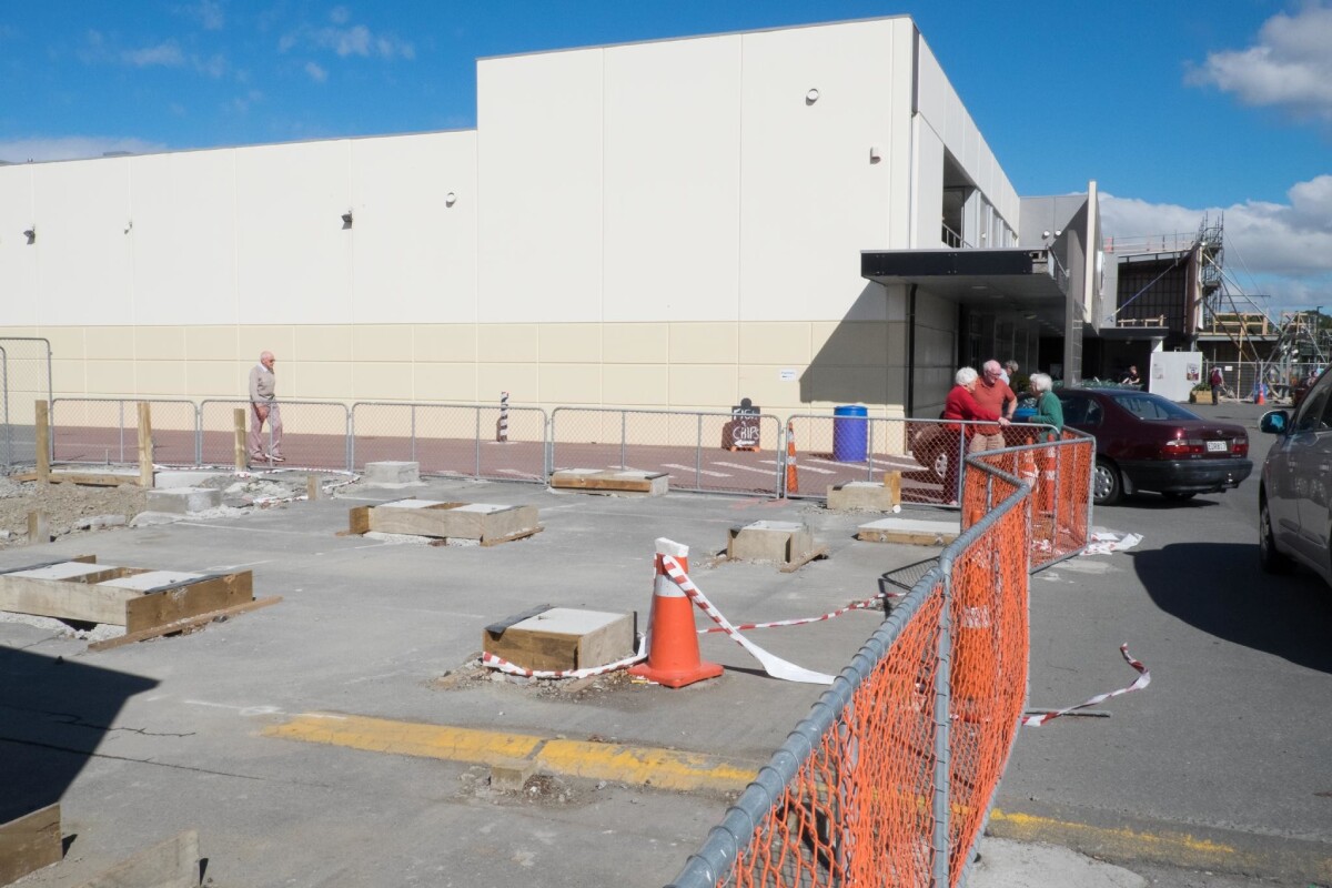 Site next to Halswell New World supermarket discoverywall.nz