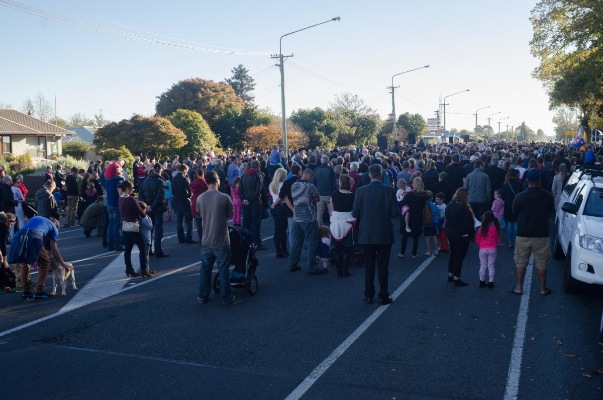 My late father's last Anzac Day parade at Papanui discoverywall.nz