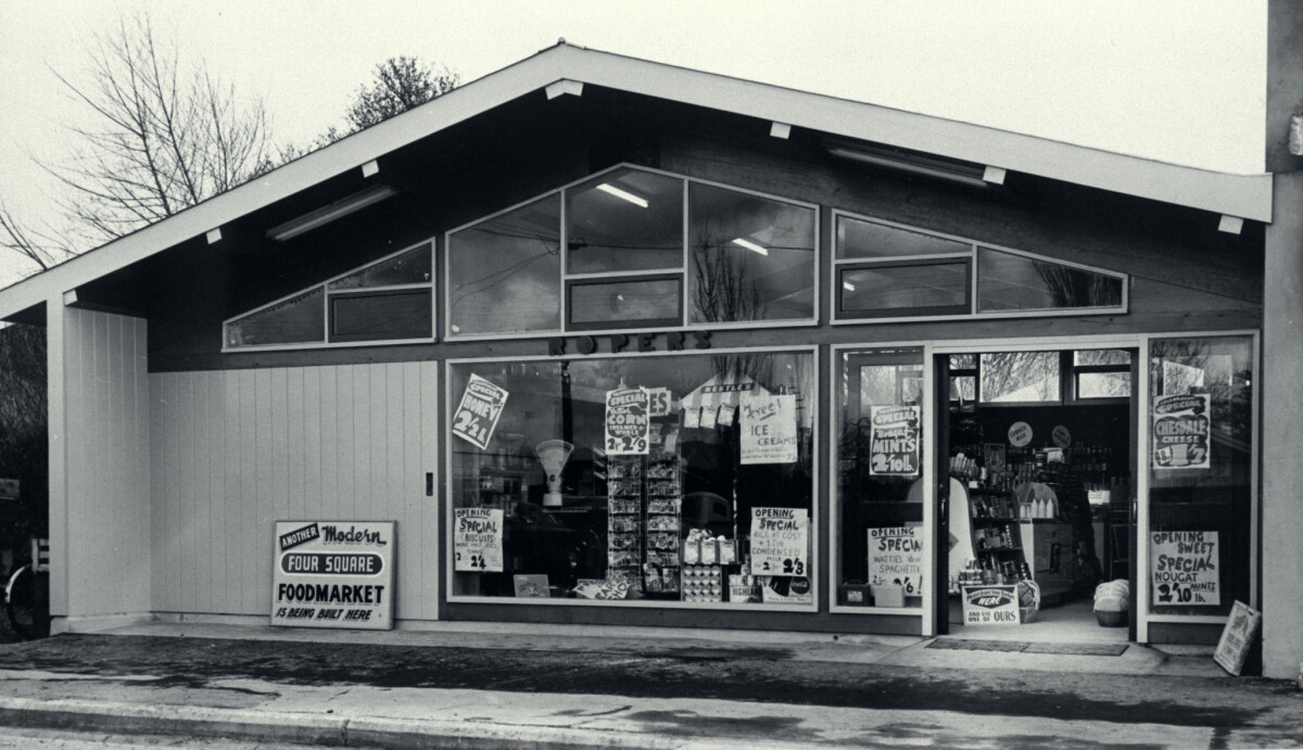 Shops in Normans Road, Elmwood, Christchurch discoverywall.nz