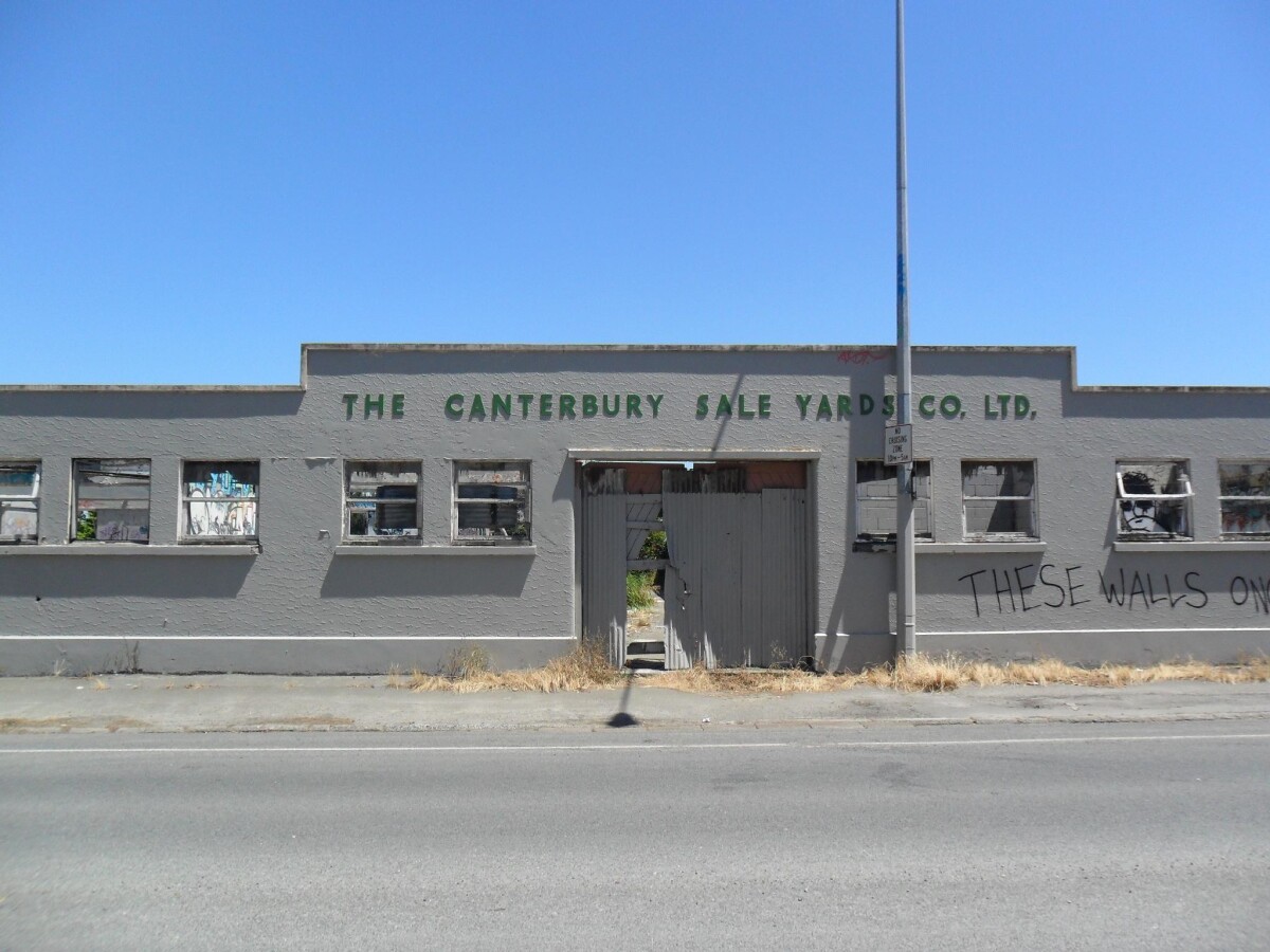 Christchurch Wool Exchange discoverywall.nz