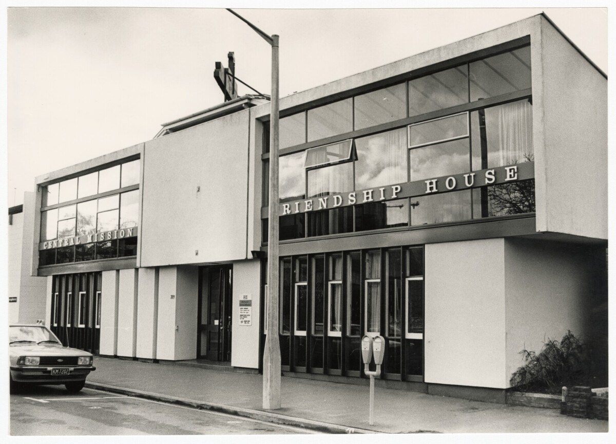 Central Mission Friendship House discoverywall.nz