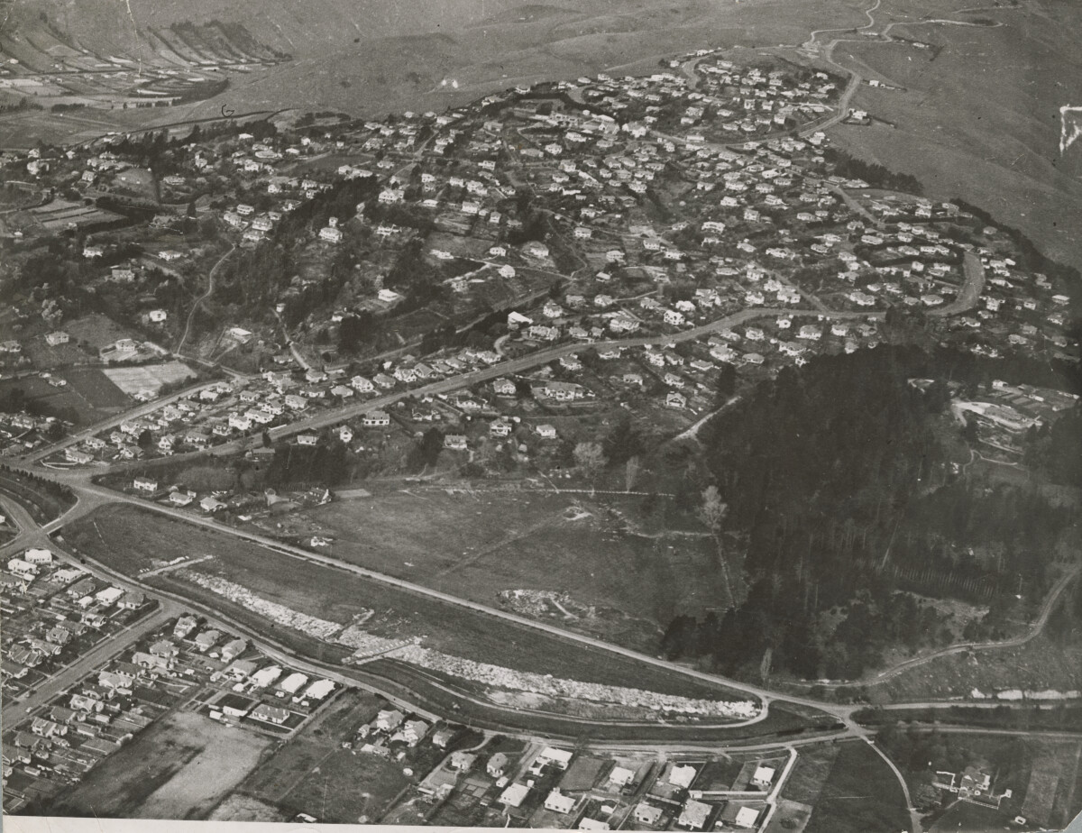 Aerial view of Cashmere discoverywall.nz