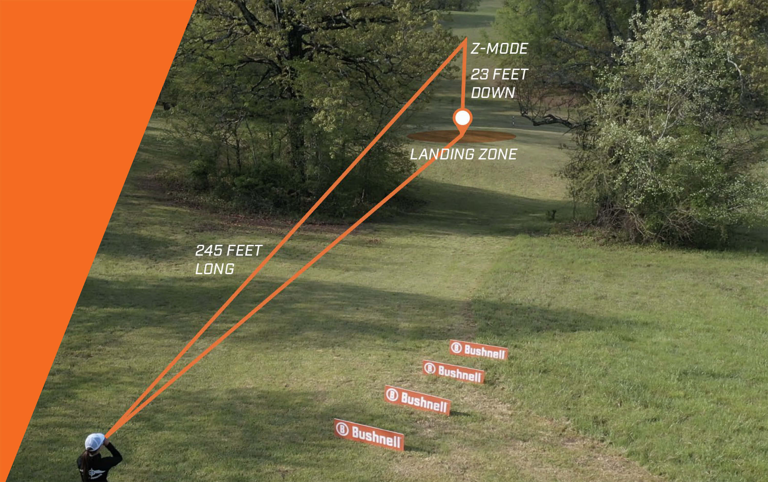 Bushnell Edge disc golf laser rangefinder