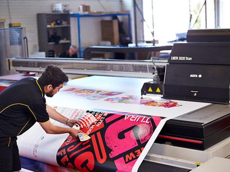Large format printing Discus Print & Signage Perth