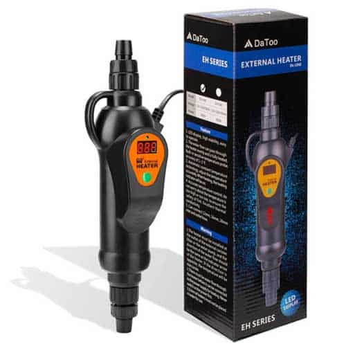 DaToo Aquarium External Heater for Canister Filters Discus Rescue