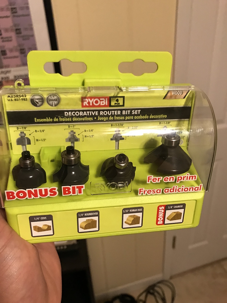 Off the shelf router bits for decorative edges Tips and Tricks