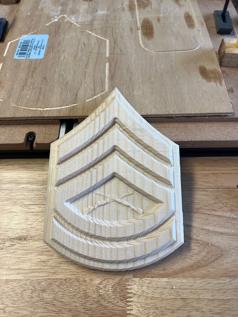 Completed First 3D Carve 3D in Easel Pro Inventables Community Forum