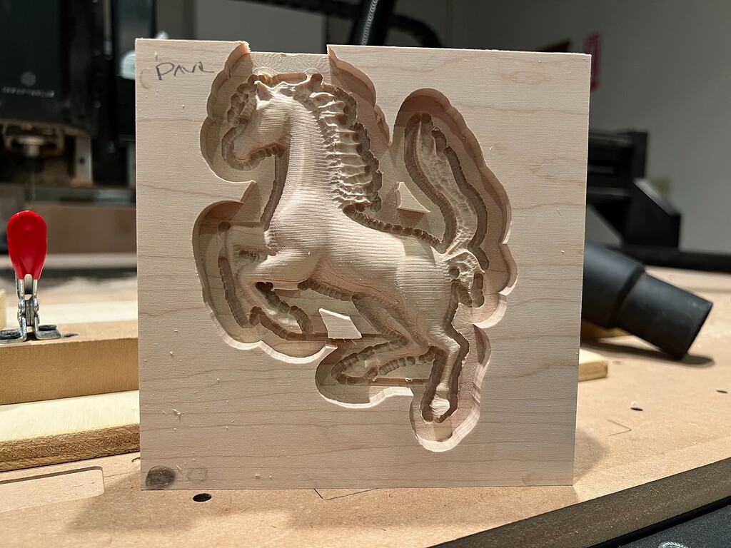 Some early carvings 3D in Easel Pro Inventables Community Forum