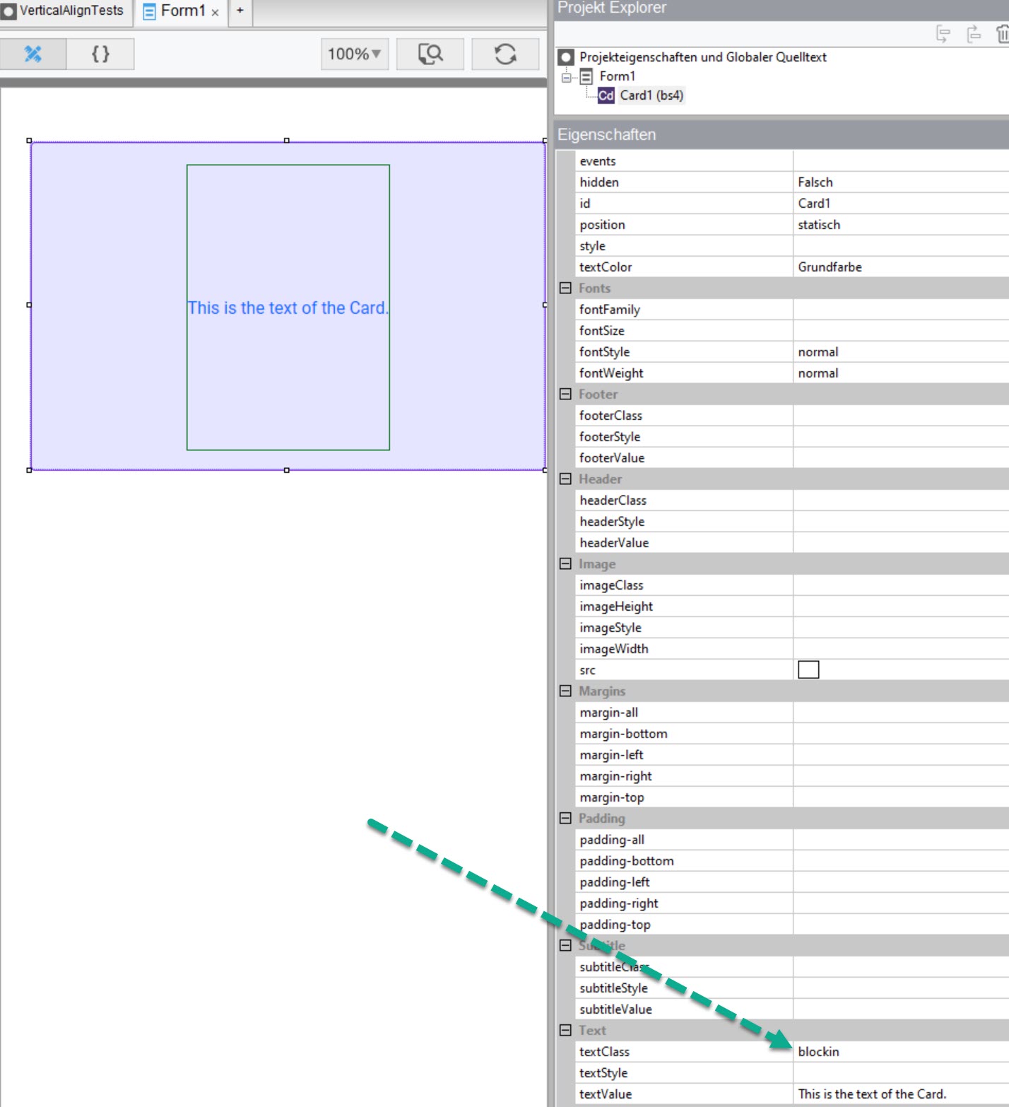Vertical Alignment in Textarea AppStudio