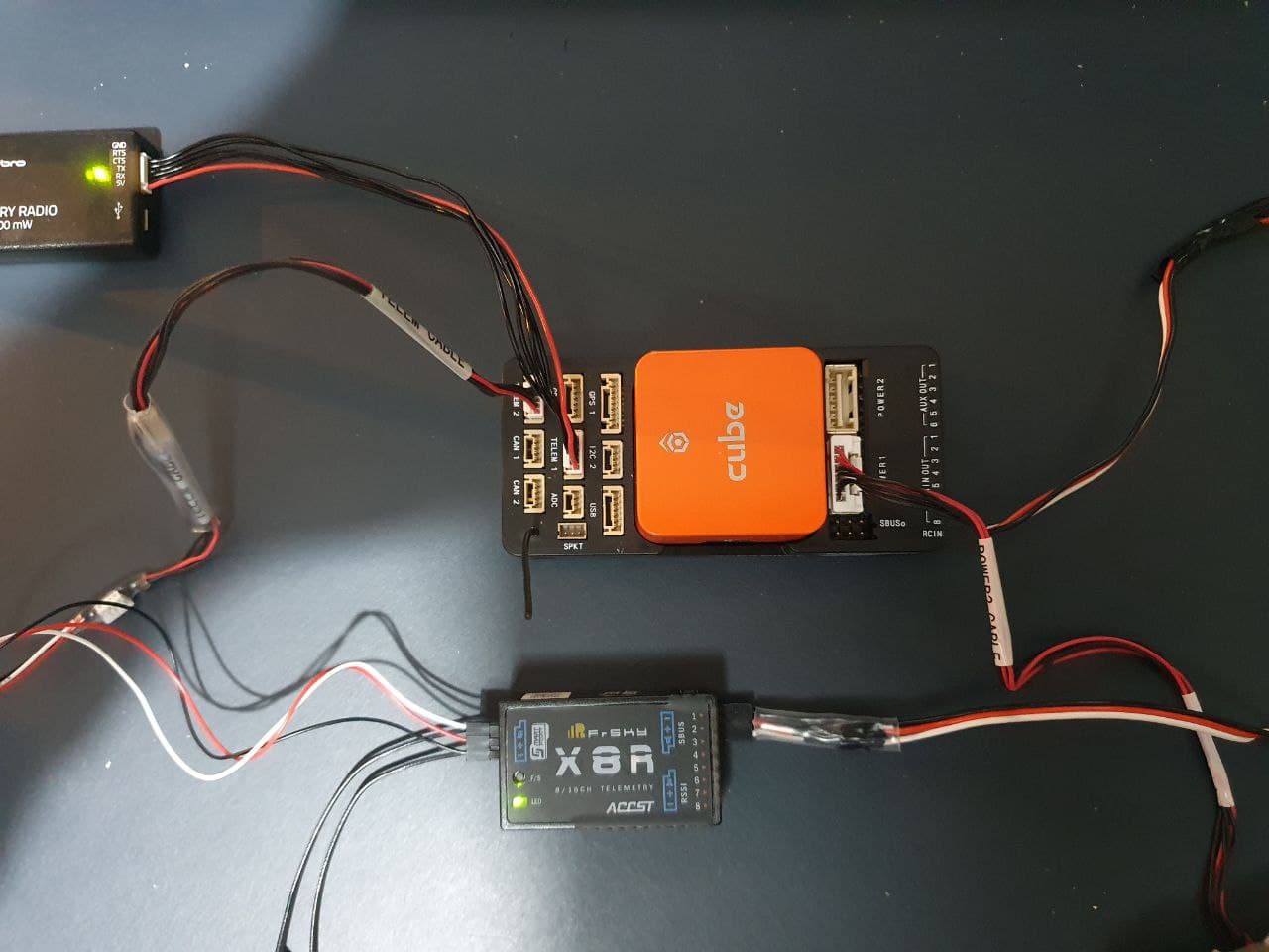 [SOLVED] Cube Orange and X8R FrSky S.Port Telemetry not working