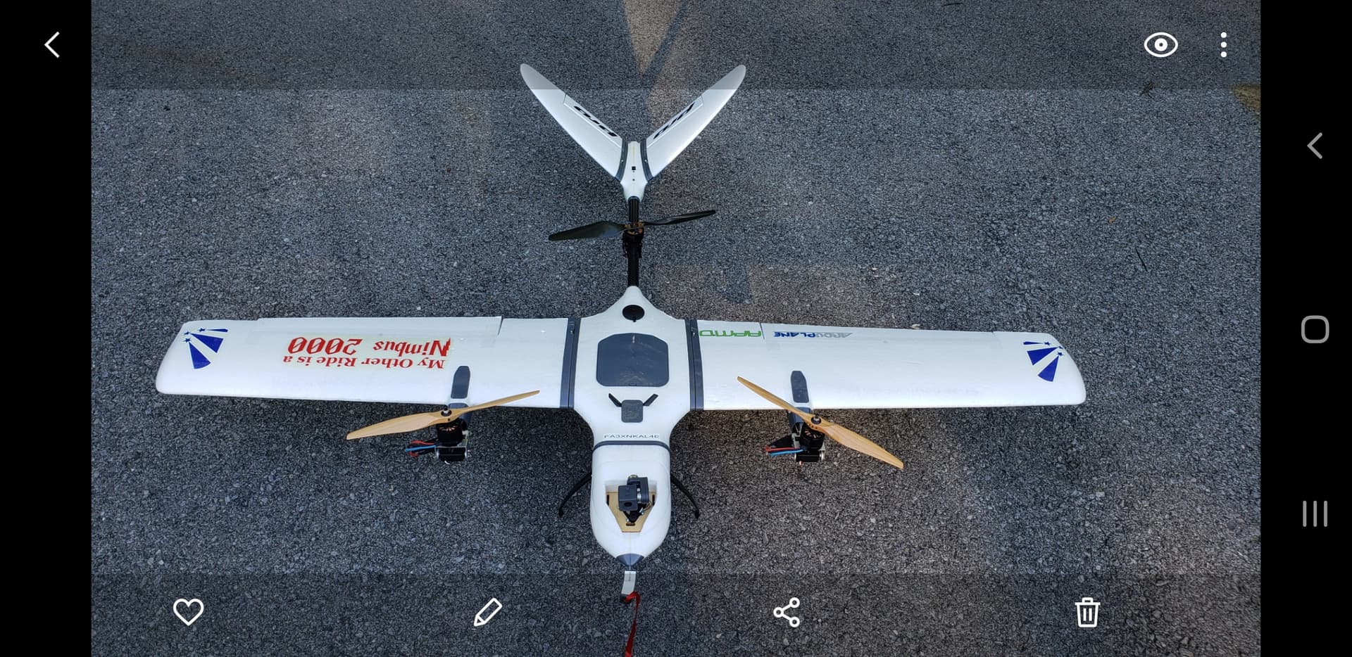 FOR SALE Foxtech Nimbus VTOL For Sale ArduPilot Discourse