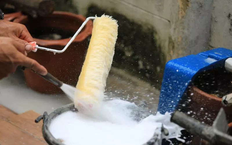 How To Avoid Orange Peel When Painting a Wall with A Roller? DiscussDiy