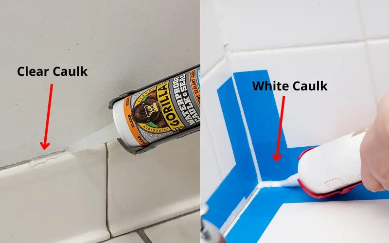 Clear Caulk Vs. White Caulk DiscussDiy