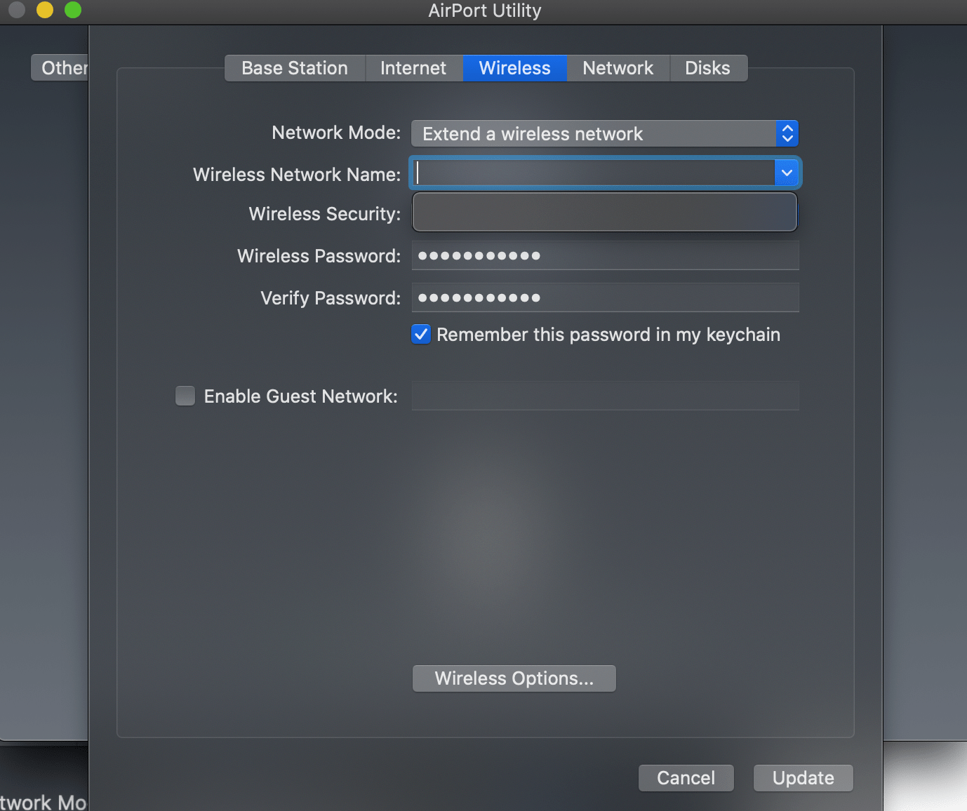 TIme capsule Wifi extension Apple Community