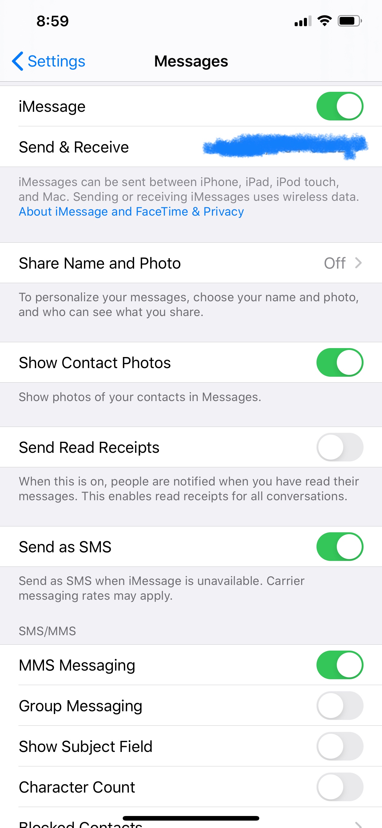 Stop text messages to IPAD Apple Community