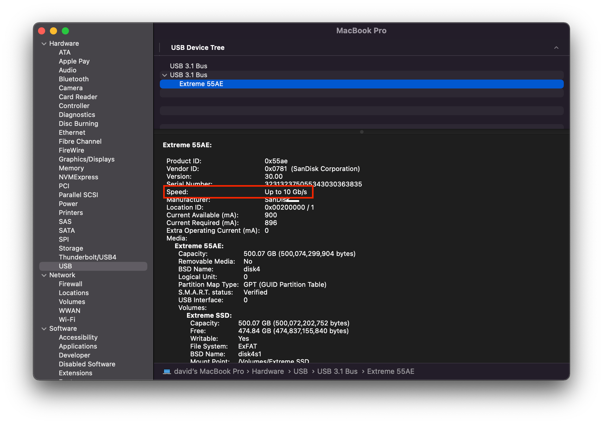 Why SanDisk Extreme SSD V2 providing low … - Apple Community