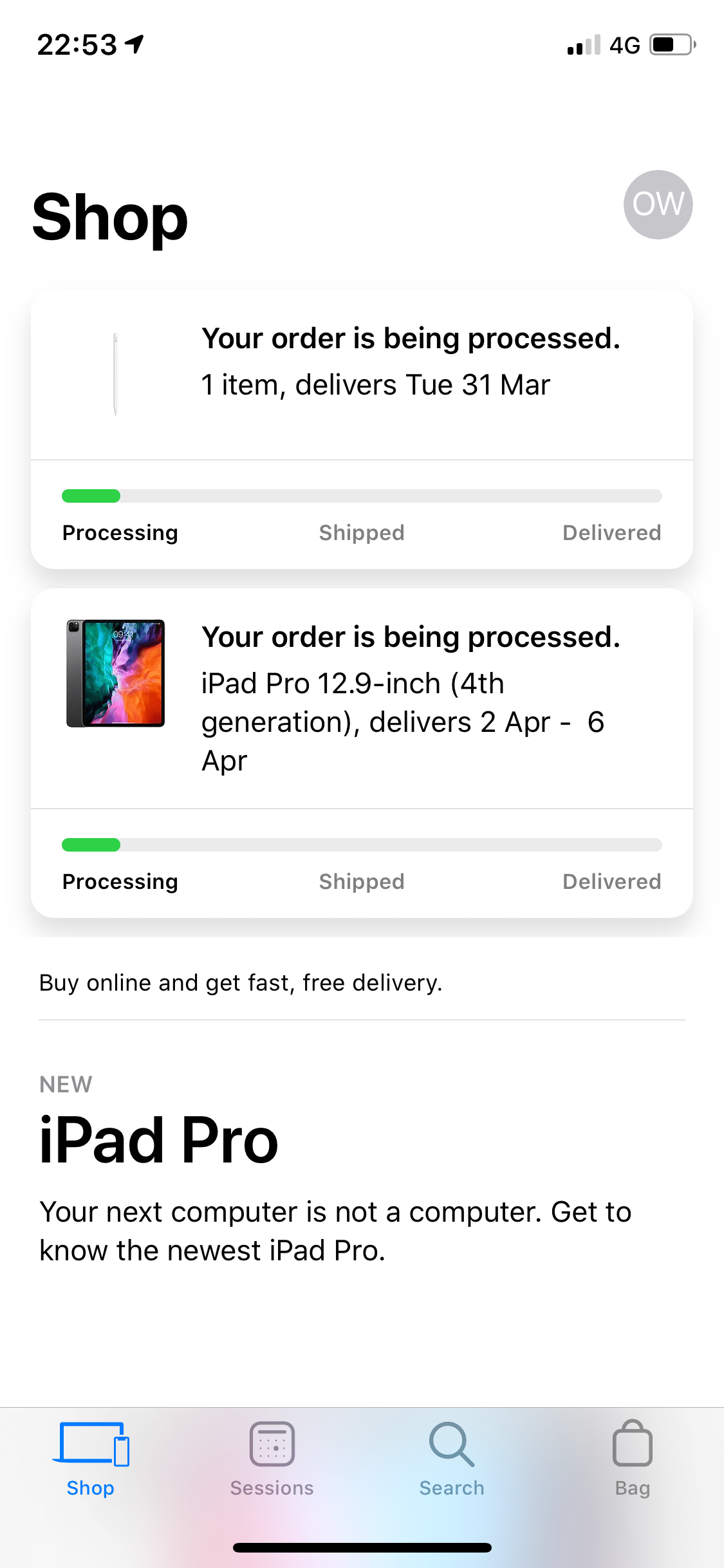 Order still processing Apple Community