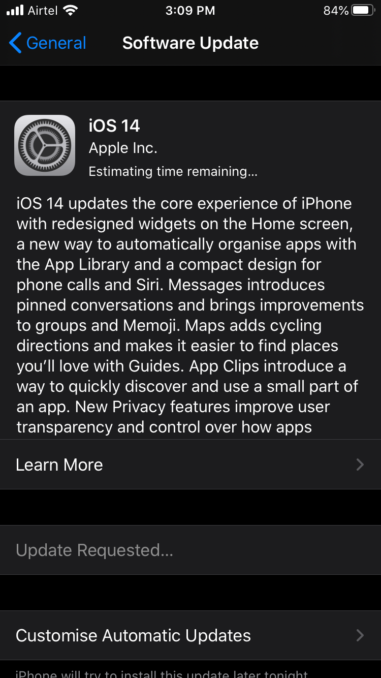 I am not being able to receive update for… Apple Community
