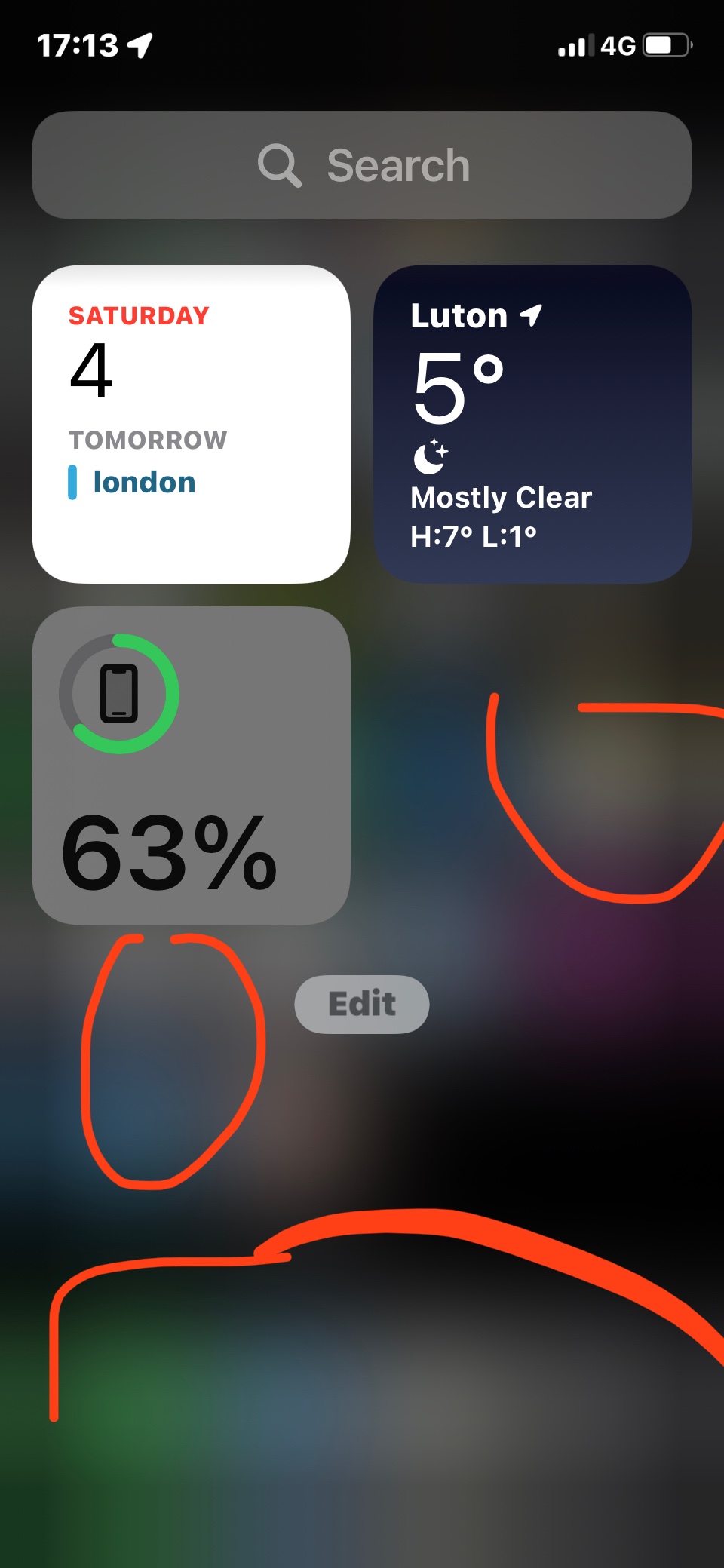 Weird circles on iphone screen that appea… Apple Community
