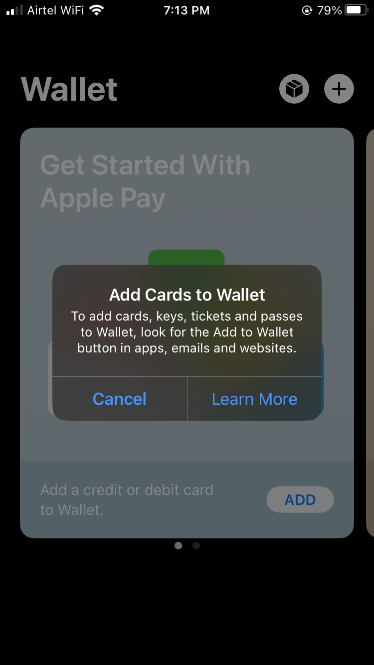 Can’t add a card to apple wallet india Apple Community