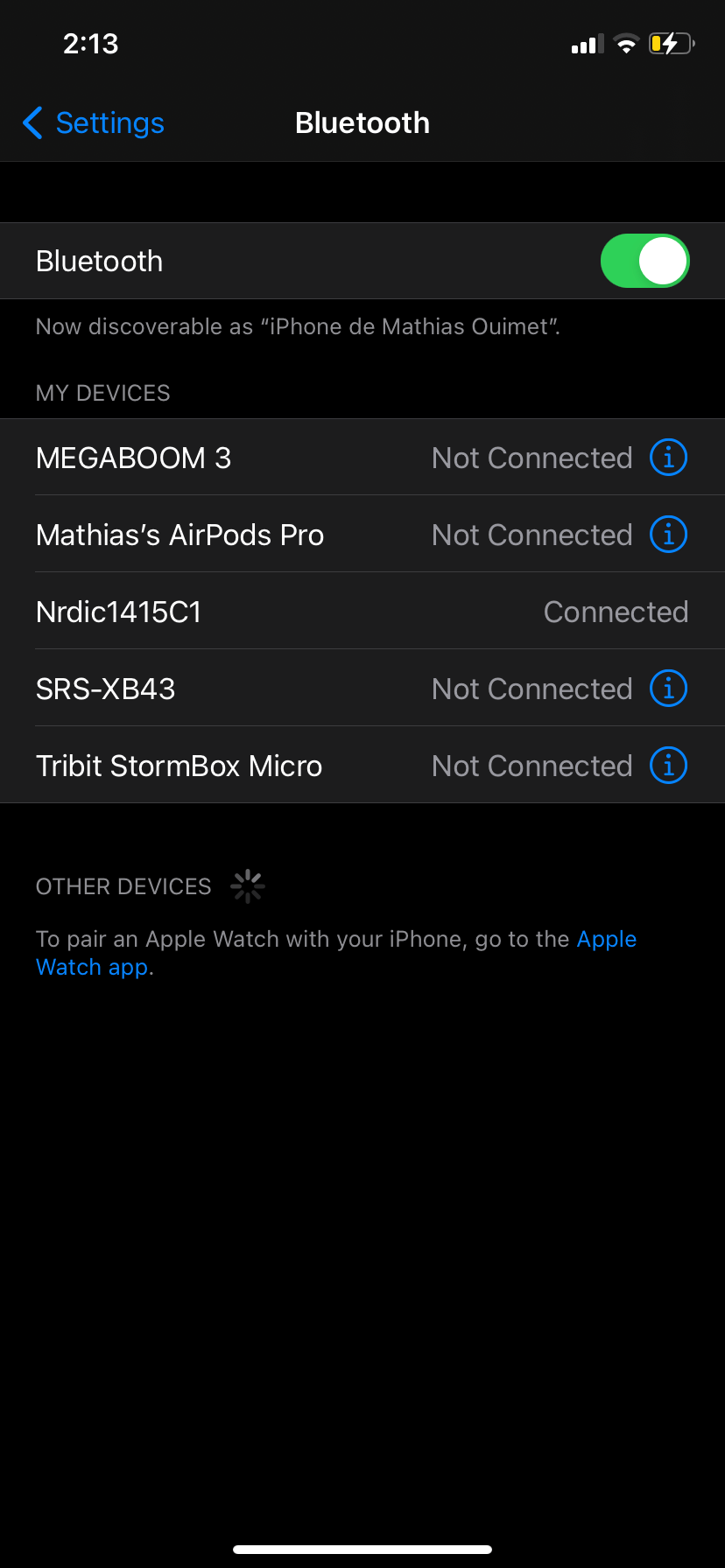 Unknown device in my bluetooth Apple Community