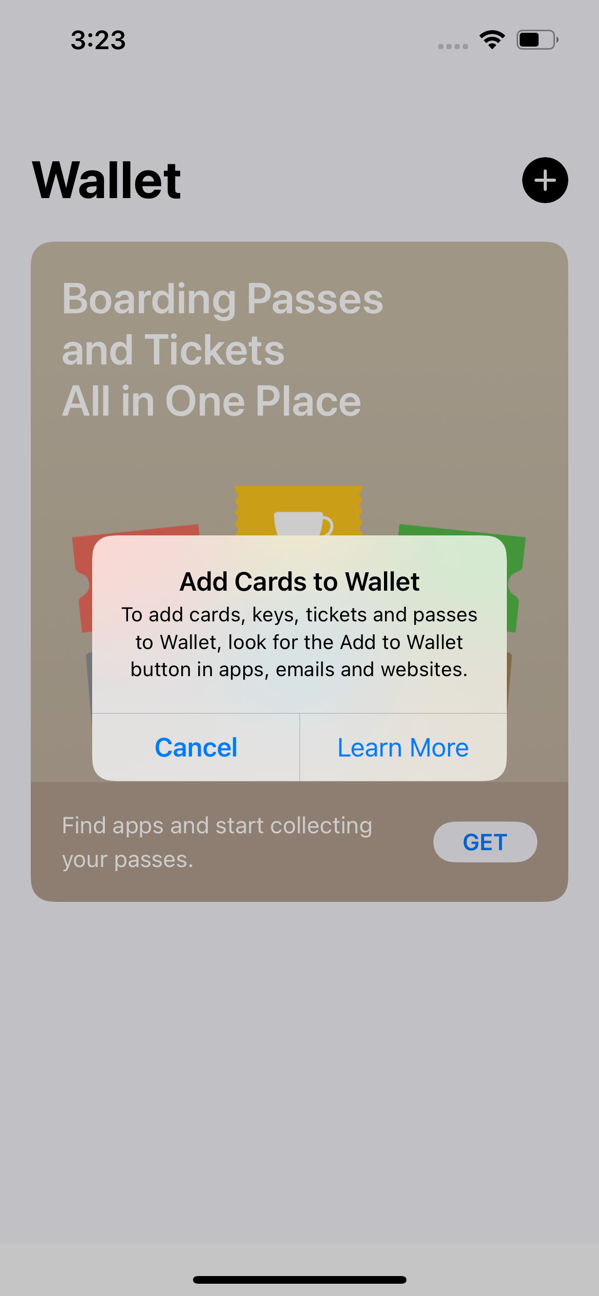 Hi I cannot add my card in the apple wall… Apple Community