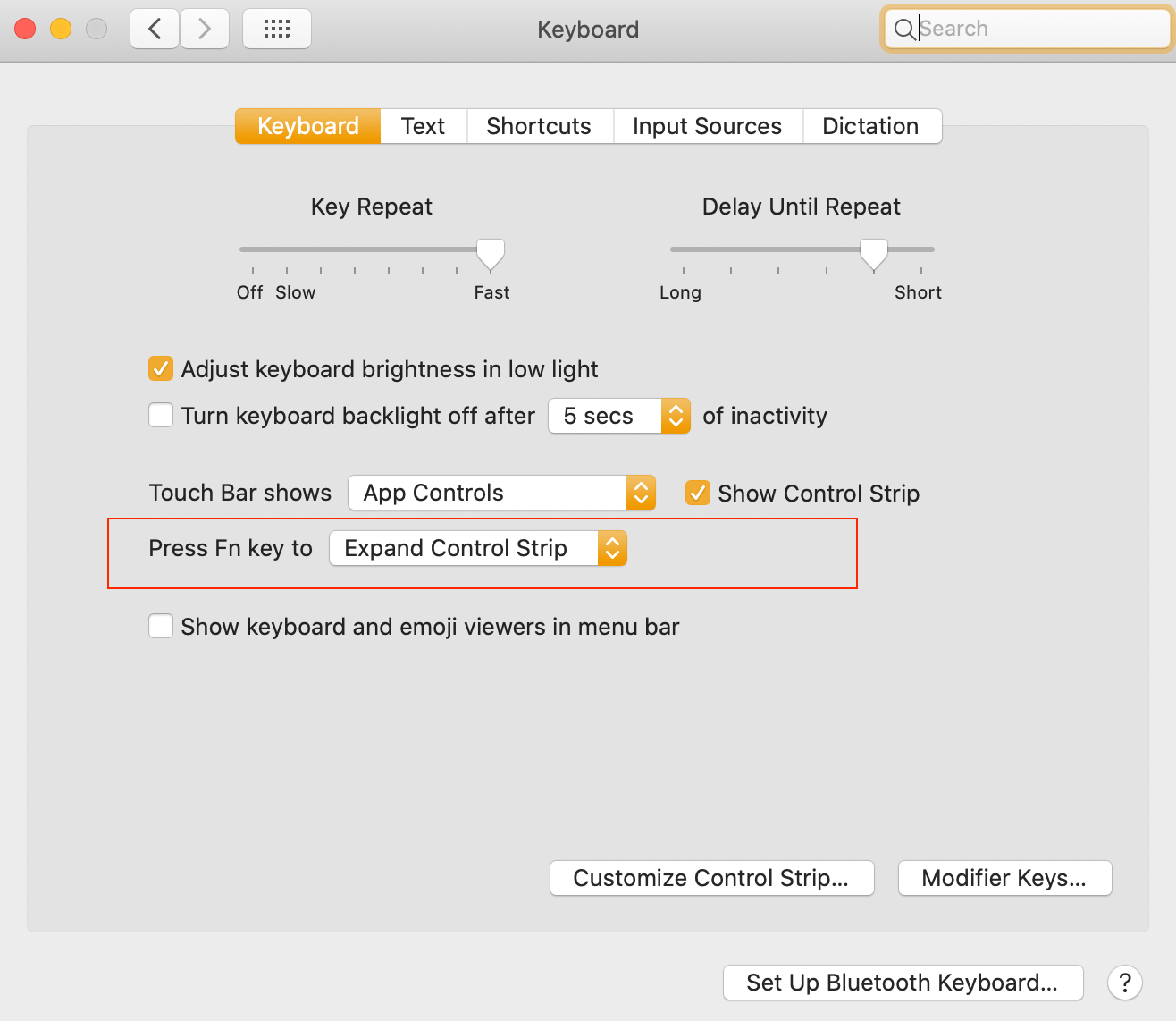 Touch bar volume control Apple Community