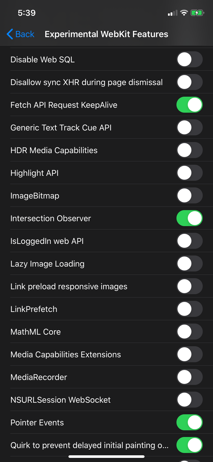 I need help with setting my WebKit experi… Apple Community