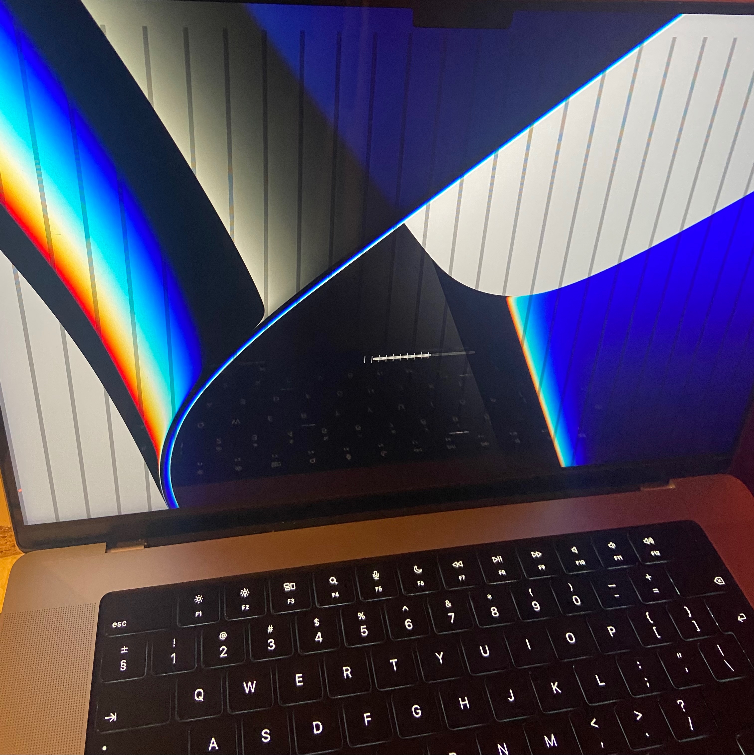 Vertical lines on MacBook Pro screen Apple Community