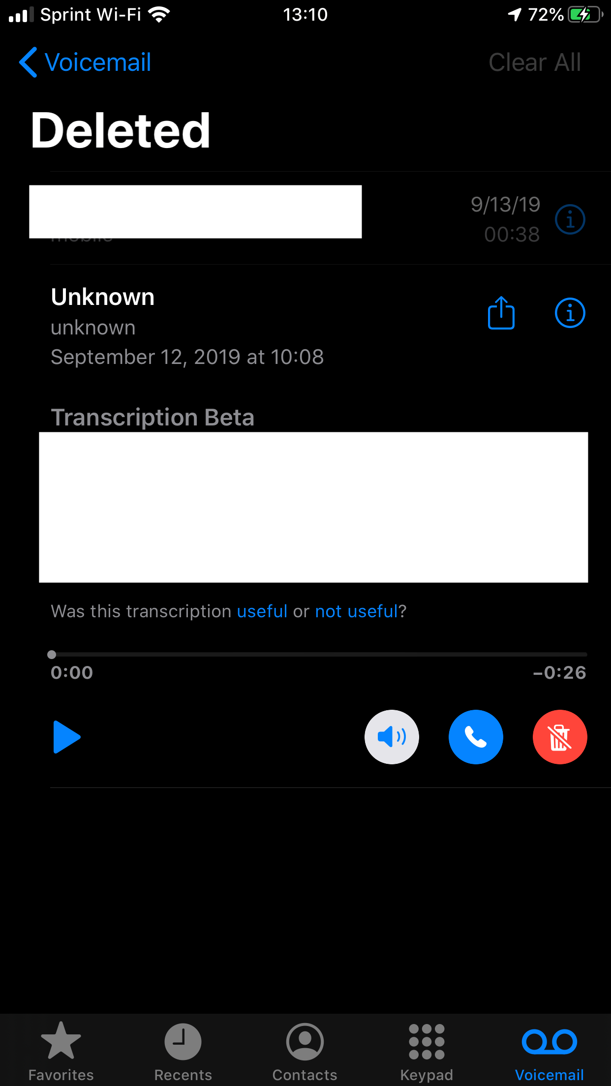retrieve deleted voicemails on the iPhone… Apple Community