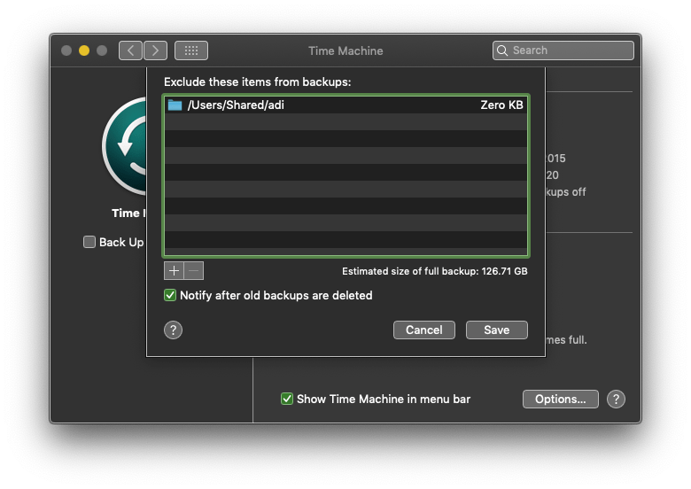 Time Machine Backup fail on Catalina Apple Community