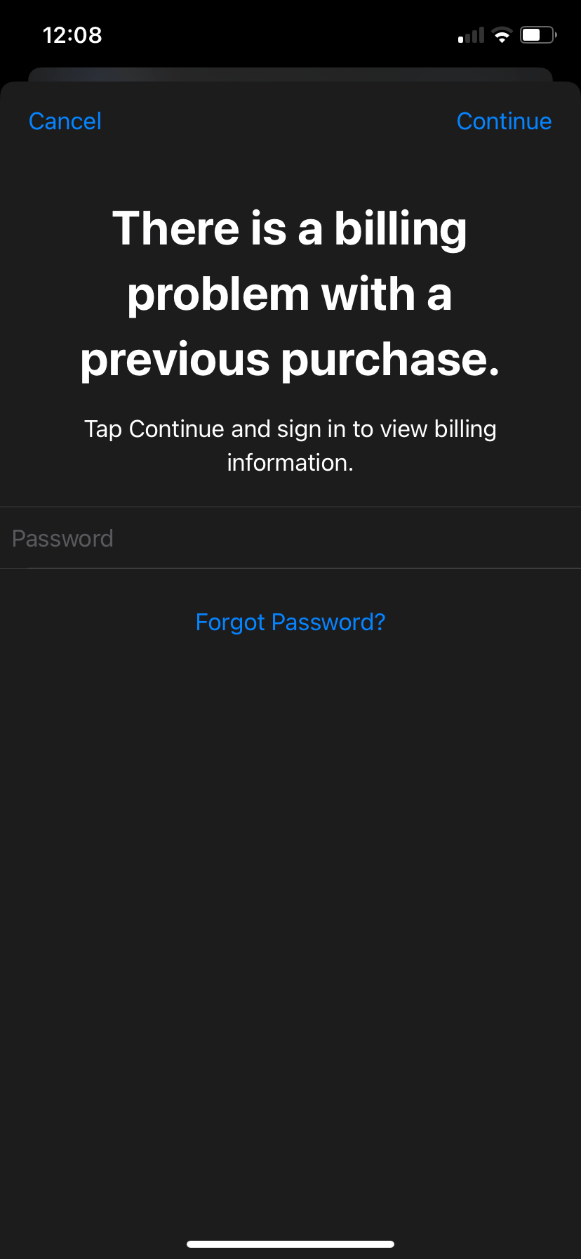 Billing problems Apple Community