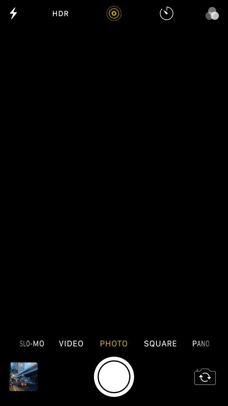 iPhone 6s front facing camera is all in b… Apple Community