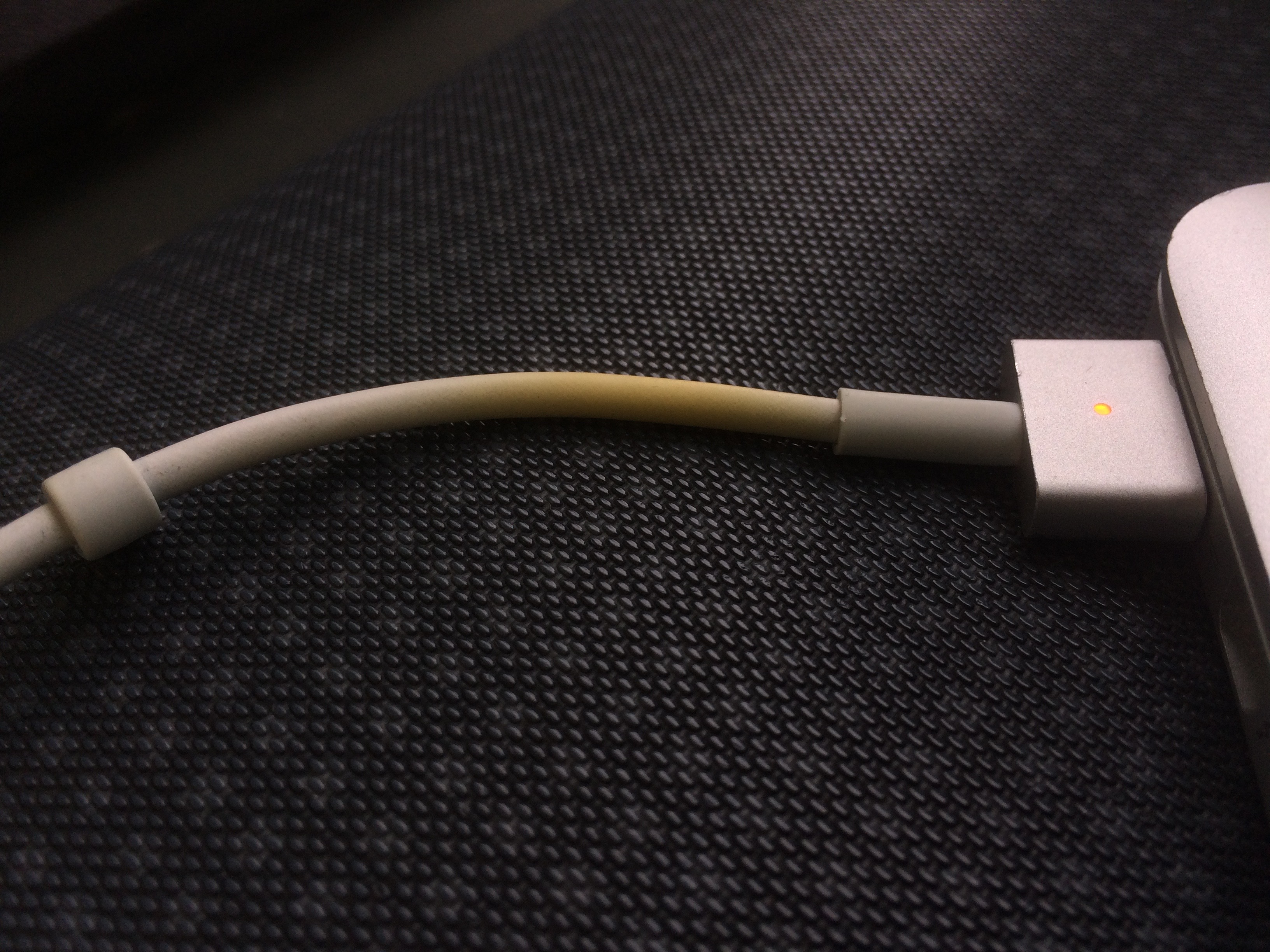 My charger cable is changing colour. Why? Apple Community