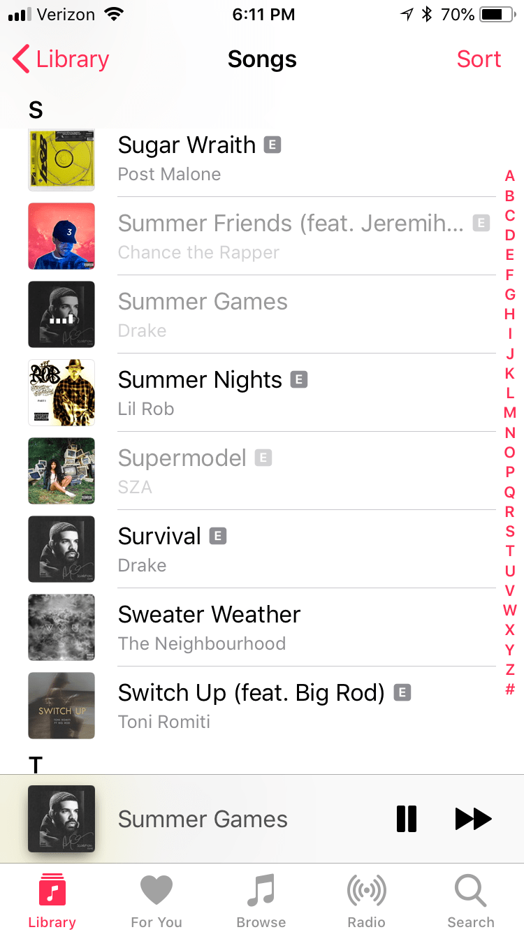 Why is a lot of song on my Apple Music gr… Apple Community